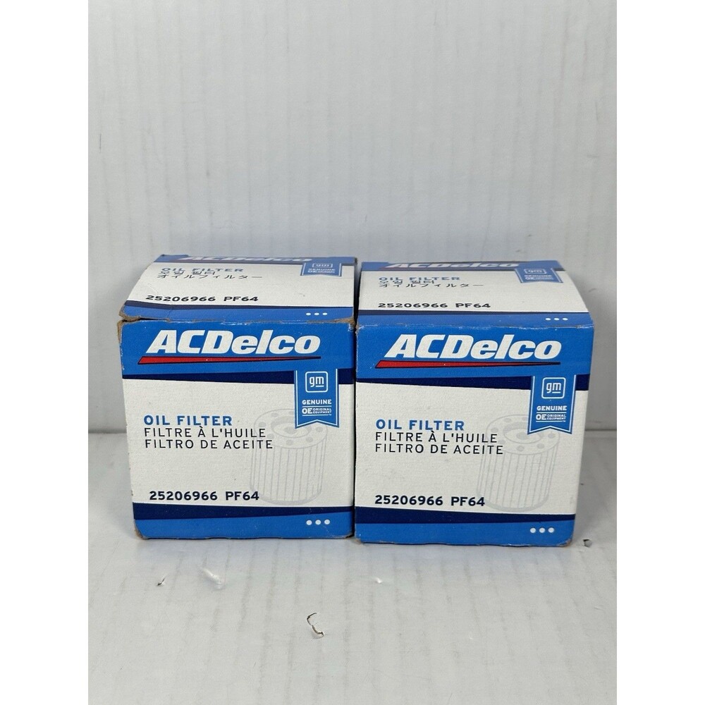 ACDelco Oil Filter GM Original Equipment PF64 (2 Pack) Ready To Ship